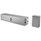 thumbnail of RETROFIT CAPPE PLASMA BOX INOX AISI 304 per cappe esistenti, 1000 m3/h, Dim. cm 96x37x37H con sistema al fotoplasma per abbatimento Odori e Grasso.