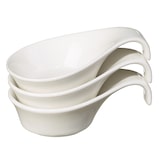 thumbnail of METRO Professional Cucchiaio per finger food Vilo, porcellana, 12 x 8 cm, bianco, 3 unità