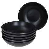 thumbnail of 6er Suppenteller Set Kattegat 500 ml schwarz matt