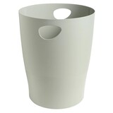 thumbnail of EXACOMPTA Cestino gettacarte Ecobin 45398D, capacità 15 litri, in polipropilene, (PxlxAlt) 26,3x26,3x33,5 cm, gamma  Office, Grigio. Conf. da 8 pz.