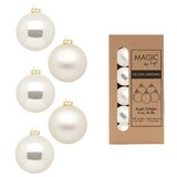 thumbnail of 36 Weihnachtskugeln 4cm Glas Christbaumkugeln Weihnachtsbaumkugeln champagner