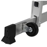 thumbnail of Aluminium Mehrzweckleiter Arbeitsgerüst Baugerüst Arbeitsbühne Klapp/Stehleiter