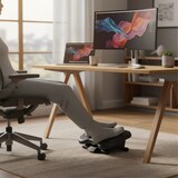 thumbnail of Relaxdays Fußstütze Schreibtisch, 3-fach höhenverstellbar, neigbar, Massagefunktion, ergonomische Fußablage, schwarz