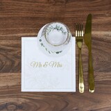 thumbnail of Bierdeckel Eukalyptus Herz, Ø 10,7 cm, 100 Stück