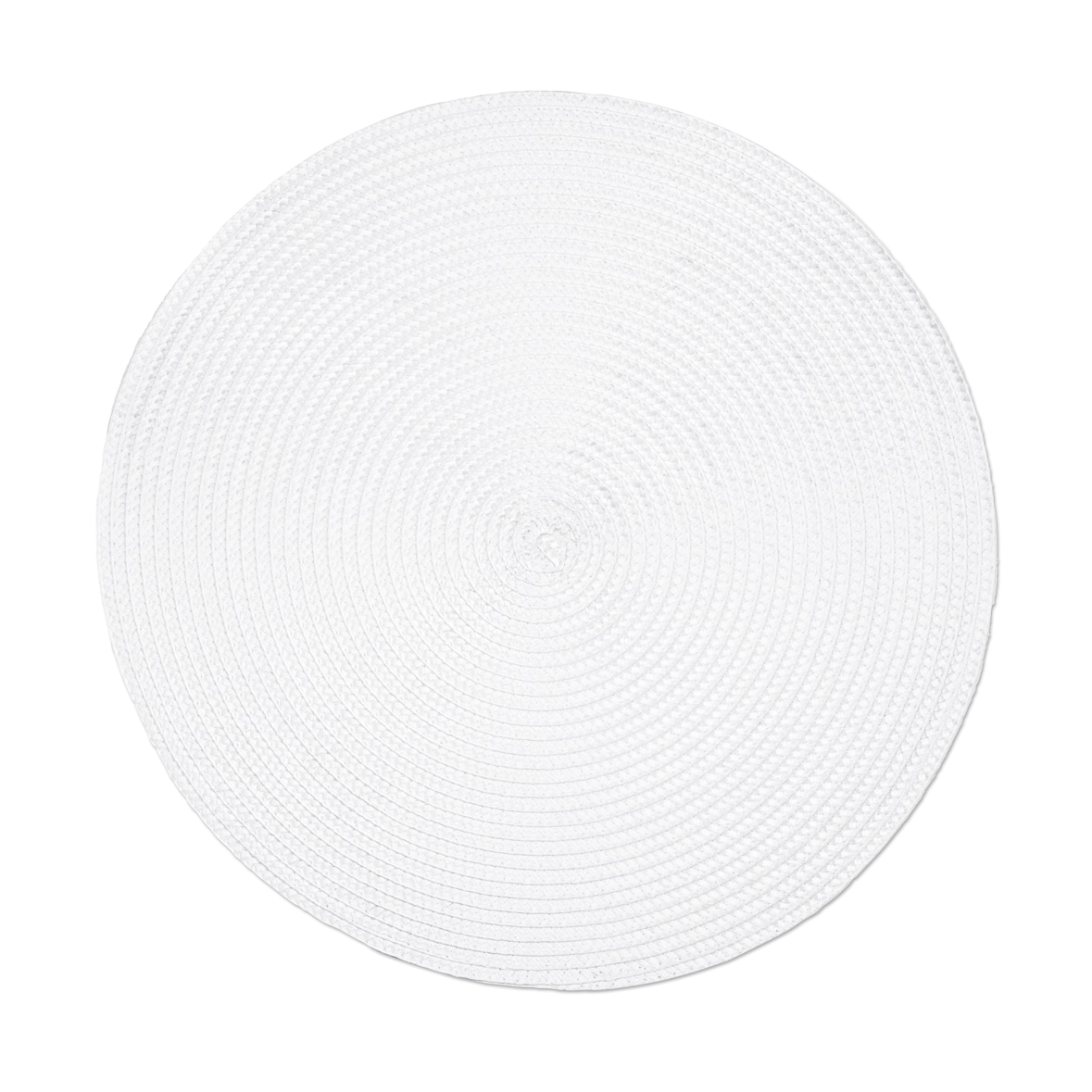 Excelsa lot de 6 sets de table Round plastique 36x0,2x36 cm blanc