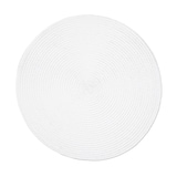 thumbnail of Excelsa lot de 6 sets de table Round plastique 36x0,2x36 cm blanc