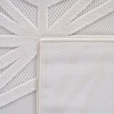 thumbnail of Küchenteppich Skulptural Robust Waschbar Strapazierfähig Terrasse Garten Creme 240x340 cm OEKO-TEX Gekettelt – ORTLER von Kadima Design
