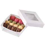 thumbnail of Ecolomique - 25 Pcs - Boîte carton blanc "Kray" - 350 ml, 11,5 x 11,5 cm, Hauteur: 4 cm - ECO210KRAYWH115