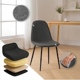 thumbnail of Chaise de salle à manger Napier Gris/Tissu