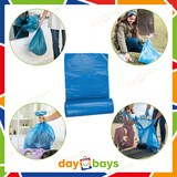 thumbnail of DayBays 3000 Stk. Müllsäcke Premium 120L (Typ70) 70x110cm HDPE Blau Extra Stark