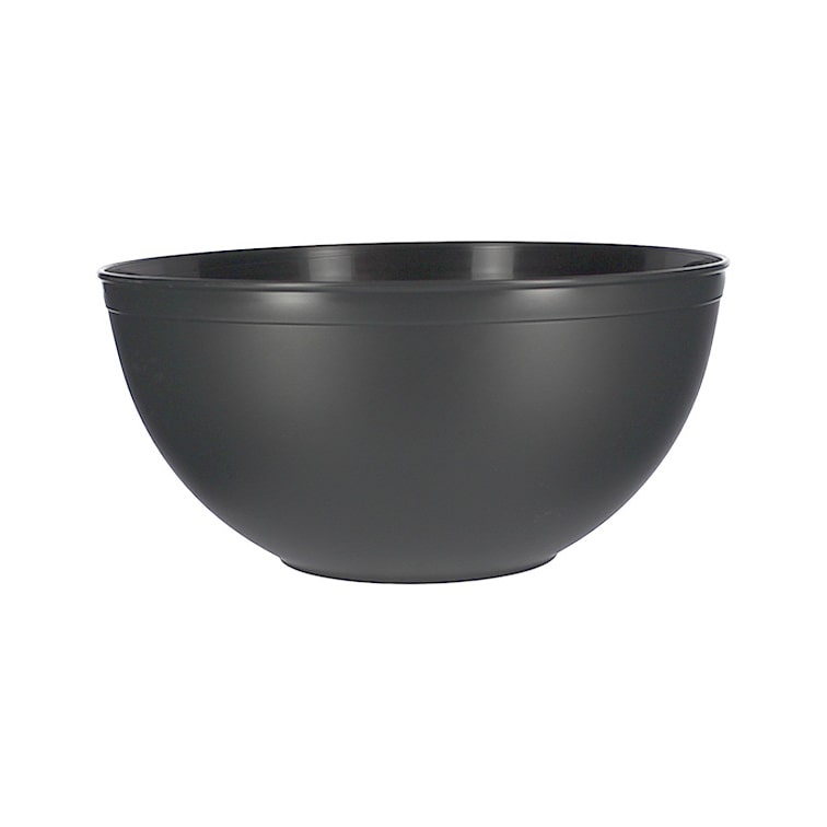 MONOUSO - Wiederverwendbare langlebige Schale PP Mineral Anthrazit 3.350ml Ø23,5cm (12 Stück)