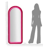 thumbnail of Miroir en MDF Cloé 60 x 4 x 160 cm fuschia Mauro Ferretti