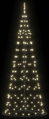 thumbnail of vidaXL LED-Weihnachtsbaum mit 390 LEDs Warmes Weiß 250 cm Eisen