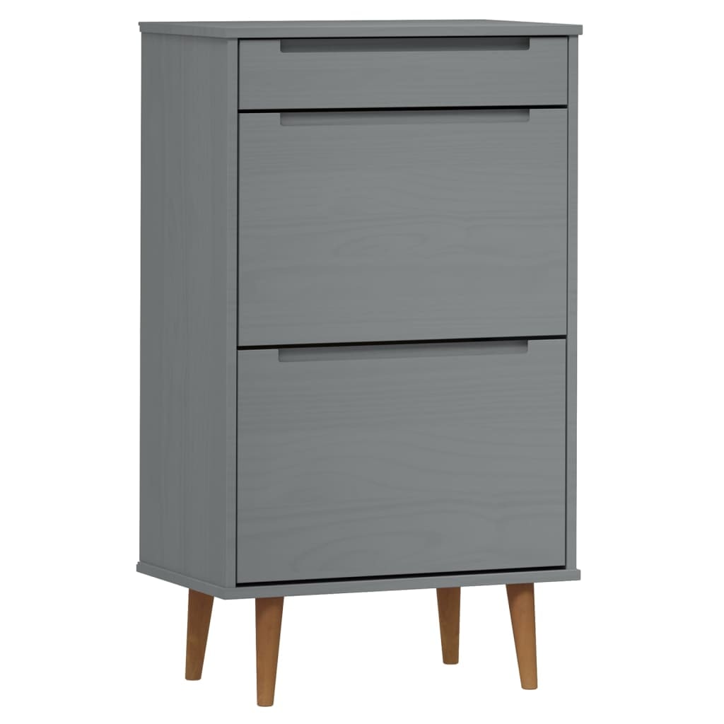 Helloshop26 - Scarpiera mobile contenitore per scarpe mobile per ingresso/corridoio/soggiorno 59,5 x 35 x 103 cm legno di pino 02_0021897