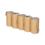 thumbnail of 5er Reihe Akku Sub-C 3000mAh 6V NiMH mit Lötfahne im Pappmantel