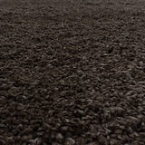 thumbnail of Carpetsale24 Shaggy Hochflor Teppich Braun 200 cm Rund Extra Weich & Waschbar - Jute Rückseite, Einfarbig & Flauschig für Wohnzimmer & Schlafzimmer