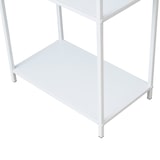 thumbnail of SVITA CARPO Regal Bücherregal Design Industrial Style Schmal Metall Weiß