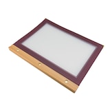thumbnail of Securit® Doos met 20 Menumappen A4 "Wood" - Bordeaux - Hout met teakafwerking - 4 zijden
