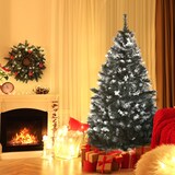 thumbnail of HOMCOM Árvore de Natal 150 cm Árvore de Natal Automática com 378 Ramos 41 Decorações Suporte em Aço Base Dobrável e Removível para Sala Verde