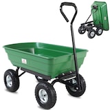 thumbnail of GARDEBRUK® Transportwagen mit Kippfunktion 300kg Belastbar Luftbereift 75L Lenkachse Gartenkarre Bollerwagen Handwagen