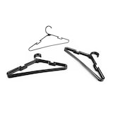 thumbnail of Lot De 10 Cintres Noirs En Plastique Cin10 De Garnier