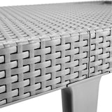 thumbnail of Keter Lettino Prendisole Jaipur, dotato di cuscino, Grafite, 187,5x58x29H cm