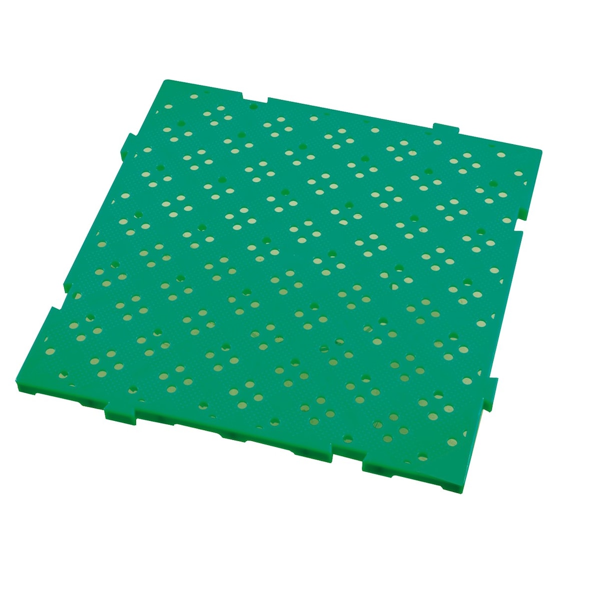 GILAC Caillebotis HACCP 500x500 épaisseur 22 mm - - L - Vert G402011
