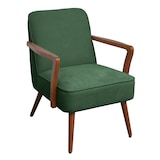 thumbnail of SVITA TUVA lounge stoel accent stoel vintage woonkamer slaapkamer donkergroen