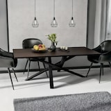 thumbnail of Finney tafelpoten zwart/160x80x72 cm