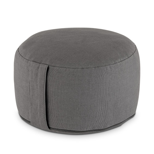 Bodenkissen Fußkissen Yogakissen Meditationskissen Augenkissen Sitzkissen rund ø31xH20cm Bezug waschbar