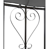 thumbnail of Pergola Almeria, rond tuinpaviljoen, stevig stalen frame Ø 3m ~ grijs