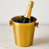 thumbnail of WellHome - Champagnerkühler aus Edelstahl, Ø 20 cm, goldfarben und glänzend