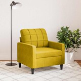 thumbnail of vidaXL Sessel Gelb 60 cm Samt