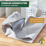 thumbnail of 1 kg Packseide (75 x 100 cm) Industriequalität Seidenpapier Packpapier flexibel grau umweltfreundlich BB-Verpackungen