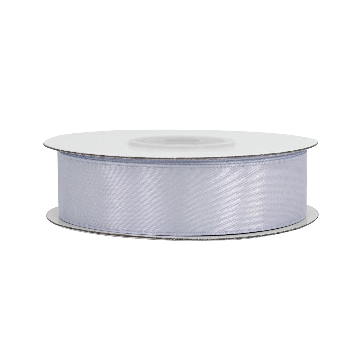18mm Satinband 25m Schleifenband Geschenkband Dekoband Stoffband Bänder Silber