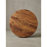 thumbnail of Massivholz Couchtisch, Sheesham Holz, Metallgestell. 60x60x35 cm | Kadima Design