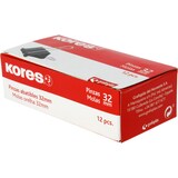 thumbnail of Caja 12 Pinzas abatibles KORES 32mm