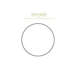 thumbnail of ECOFIESTA 5 Stück Papier-Pompons 25 cm - Umweltfreundliche, wiederverwendbare Deko in weiß für Hochzeiten, Geburtstage und Partys