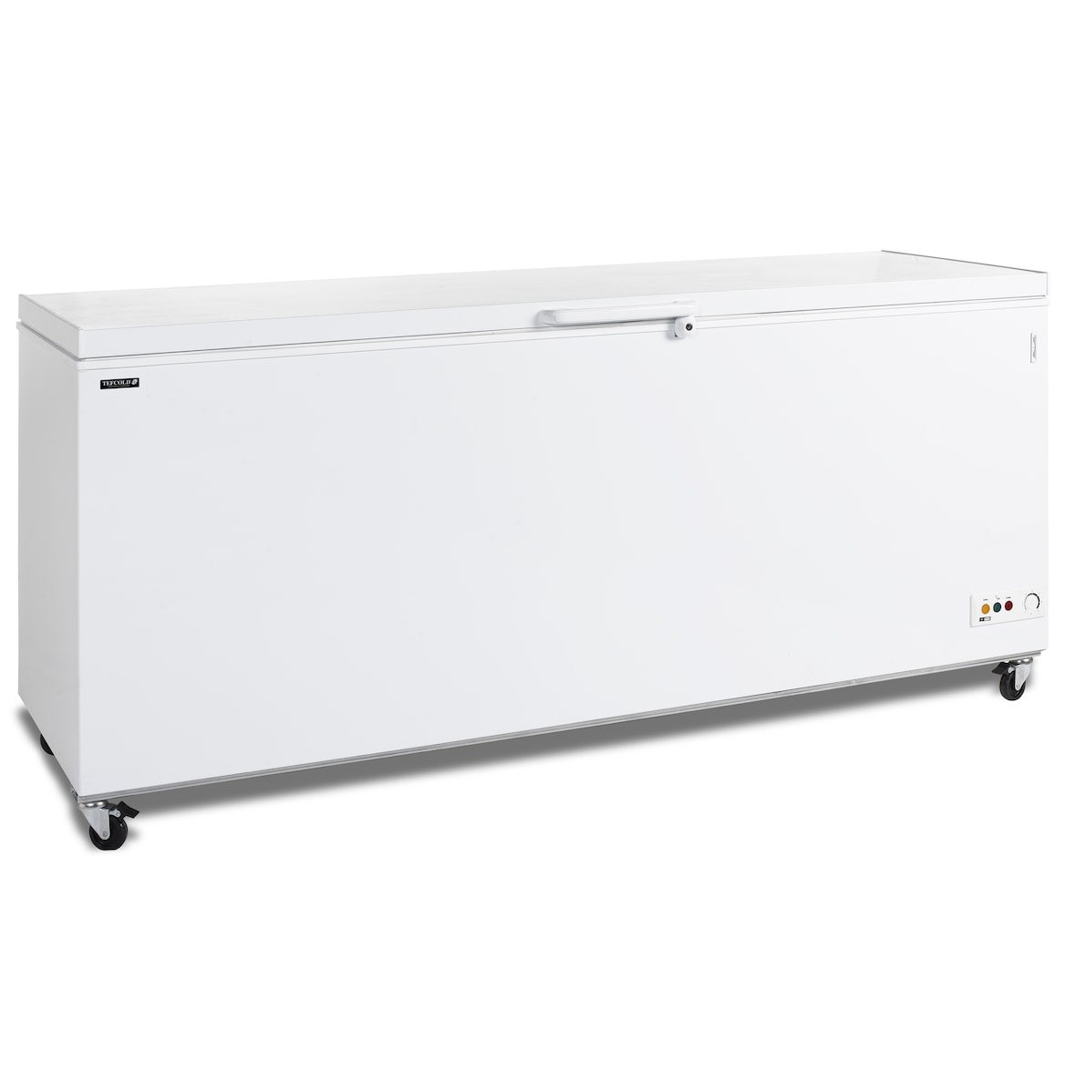 TEFCOLD Congelador para helados CF700 SL TEFCOLD, acero y vidrio, refrigeración profesional, Blanco