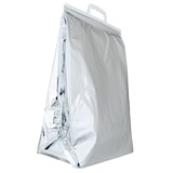 thumbnail of Metallisierte Kühltasche mit festem Boden - 32 x 48 x 20 cm (Öffnung x Höhe x Faltenbalg) - 38 L Volumen - LDPE-Schaumstoffisolierung - pro 50 Stück