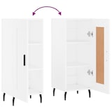 thumbnail of Helloshop26 - Buffet Sideboard Kommode Schrank Aufbewahrungseinheit Organizer für Küche Wohnzimmer Lounge 34,5 x 34 x 90 cm 02_0030242