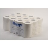 thumbnail of Funny Handtuchrollen, 1-lg, 20cm, Ø13cm, Innenabwicklung, hochweiß, Zellstoff, 12 Rollen