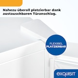 thumbnail of Exquisit Gefrierschrank GS5230-H-040D weiss | Tiefkühlschrank Groß 168 L Volumen | 4* Gefrieren | Türanschlag wechselbar | 55cm Breite