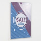 thumbnail of Danieli - 3pz Espositori Da Parete Antigraffio in Policarbonato con Biadesivi - Formato A4 Verticale