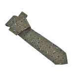 thumbnail of Sir Redman Krawatte 8cm "Flower Finesse" khaki