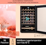 thumbnail of Klarstein Barossa 32 Uno Weinkühlschrank 1 Zone 95 Liter / 36 Flaschen Touch-Display Schwarz