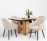 thumbnail of Esstisch rechteckig 139x80x75  MDF Hellbraun Holzoptik mit hohlem Basisdesign stabiler Tisch für Küche Esszimmer Büro modern