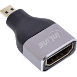 thumbnail of InLine® Adattatore HDMI, presa HDMI A / spina Micro HDMI D, 8K UHD
