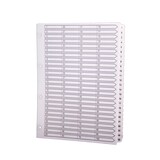 thumbnail of Exacompta Bedruckte Register mit plastifizierten Taben, 100 Taben von 1 bis 100, DIN A4
