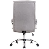 thumbnail of Sedia direzionale Bradford in similpelle o tessuto grigio/Tessuto